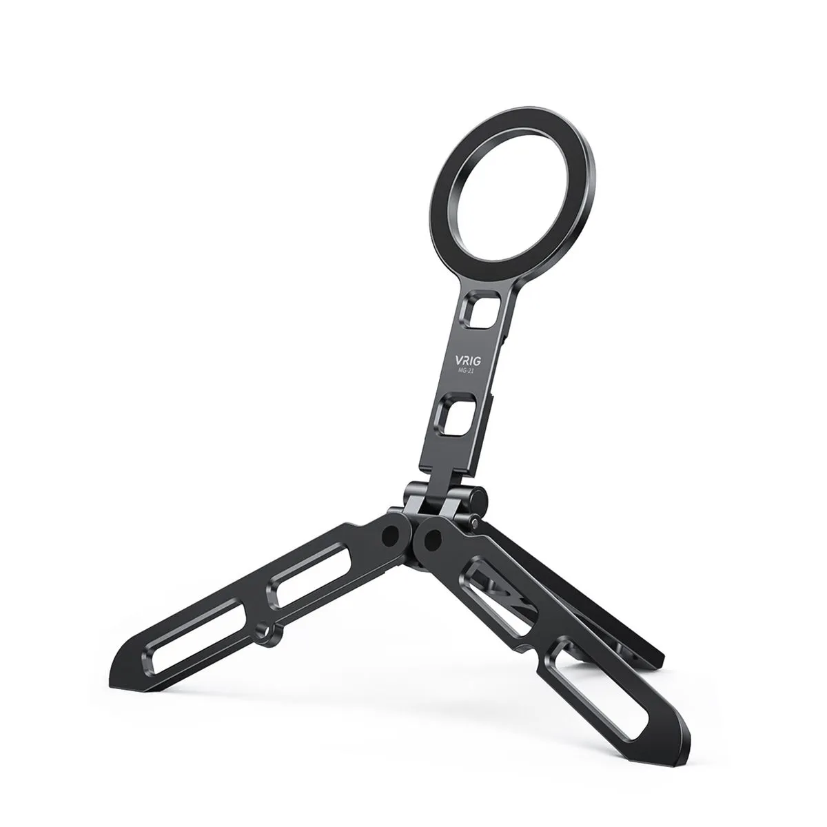 Universal magnetic phone tripod mount