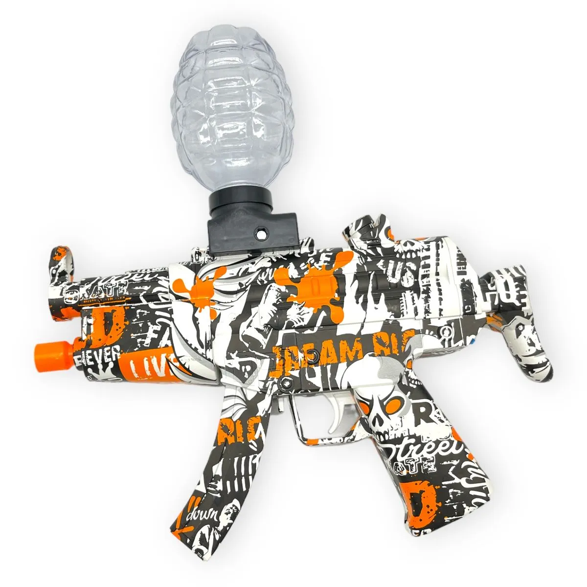 Shooting Elite - Gel Water Blaster MP5 Toy Gun - Toys for Boys - Orange