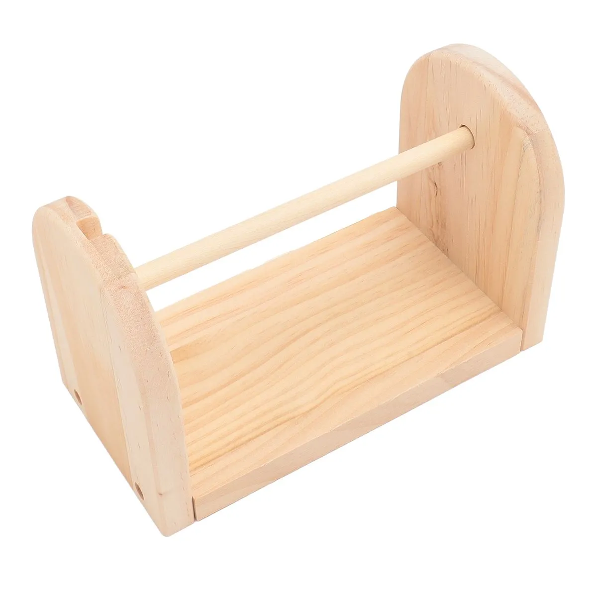 Single Rotating Wooden Yarn Holder for Knitting