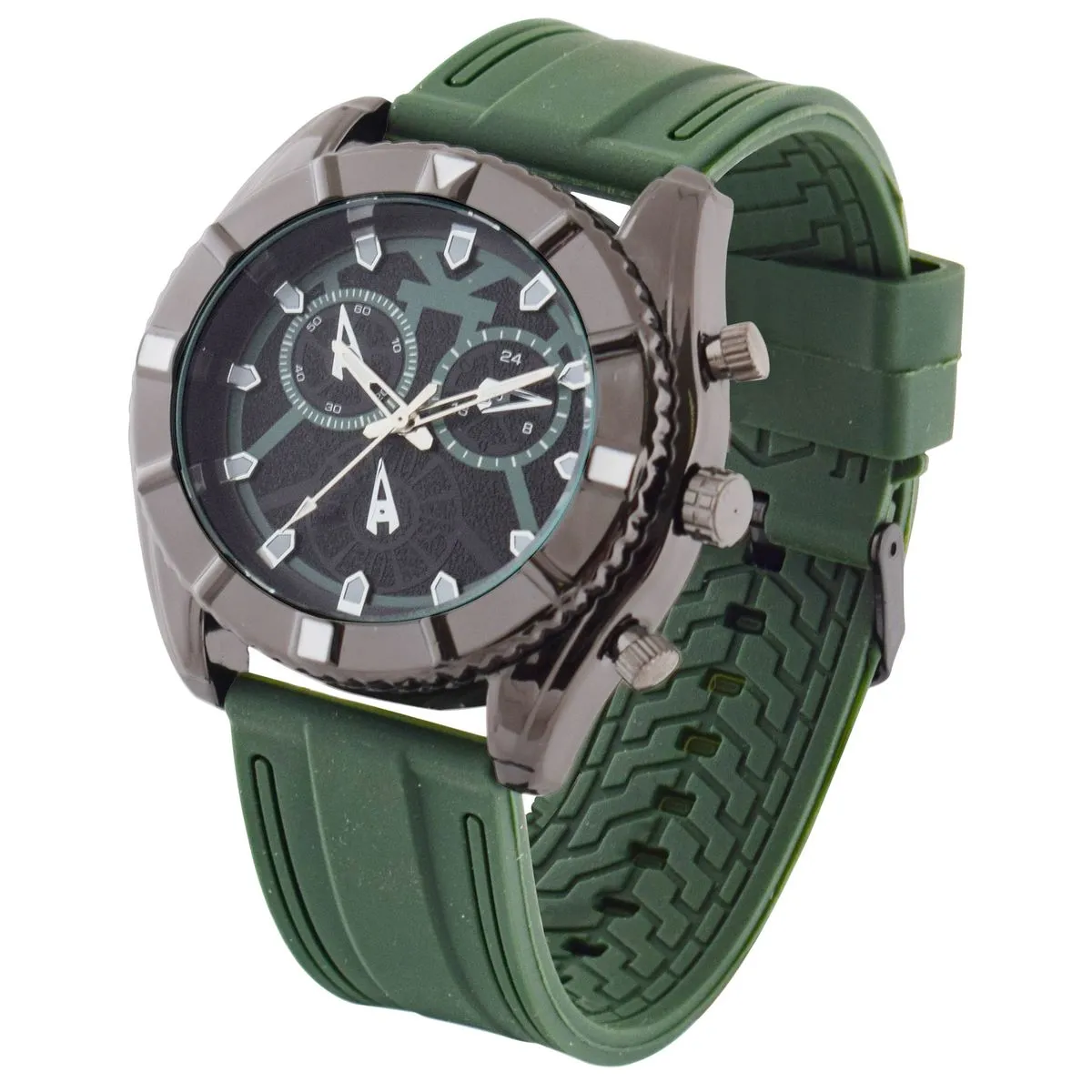 Digitime Mens Resin Skeleton Watch