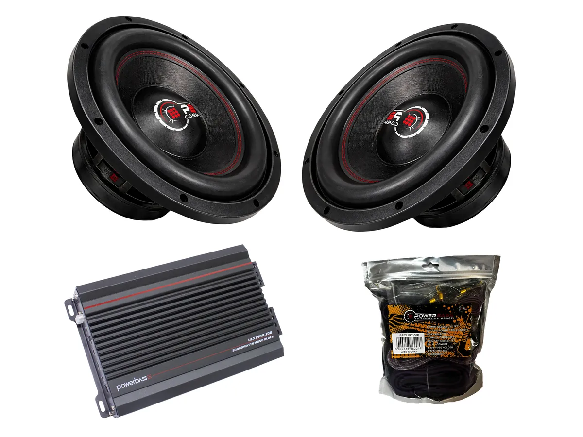 Powerbass STRYKER-12S 20000W 12" SVC Dual Bass Combo