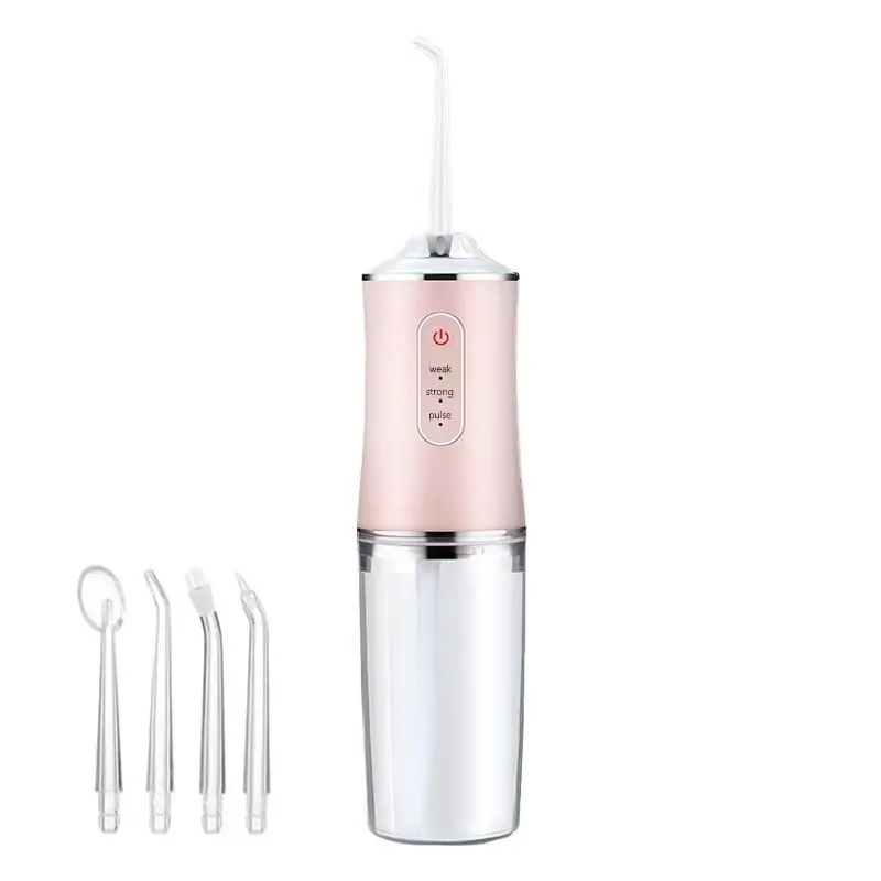 IPSTYLE Oral Irrigator Dental Water Jet Flosser Appliance Dentistry - Pink
