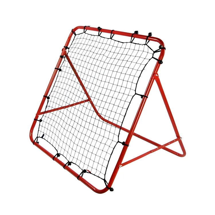 Soccer Rebounder Net Adjustable Angle Football Training Equipment Steel