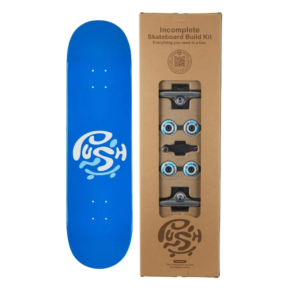 Push IN-Complete Skateboard - Bluey - 8.25"