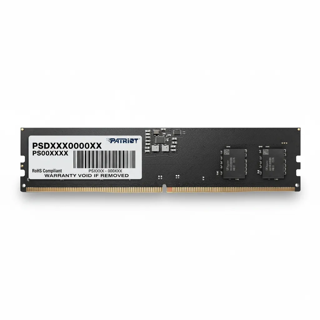 Patriot 16GB 4800MHz DDR5 UDIMM Desktop Memory for Gaming & Multitasking