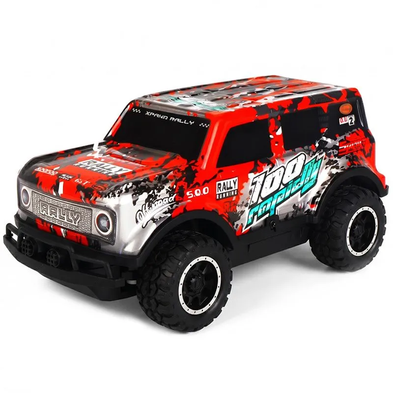 Light Up Red Urban Livery RC Cars 1:24 Scale Remote Control Car Kids Toy