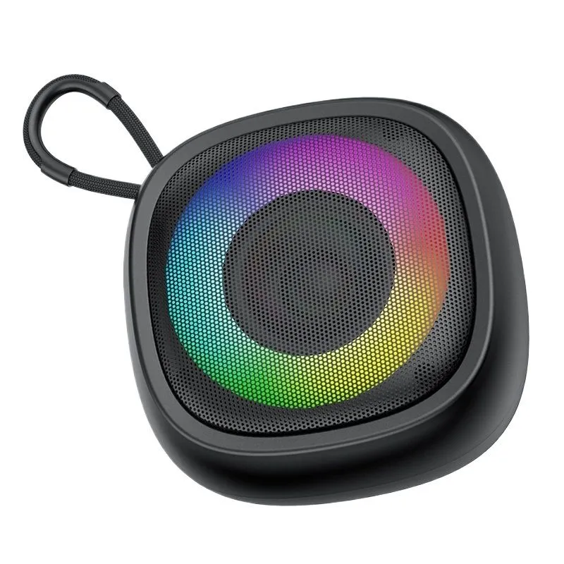 5W Bass Bluetooth Speaker with FM Radio, Bluetooth 5.4 & 500mAh Battery - Black