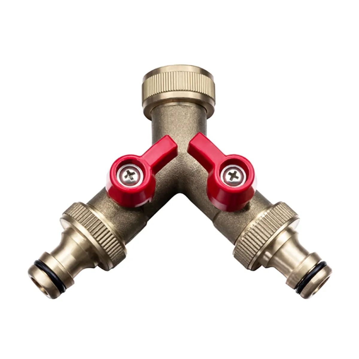 Garden Hose Diverter Full Flow Brass Heavy Duty Hose Diverter