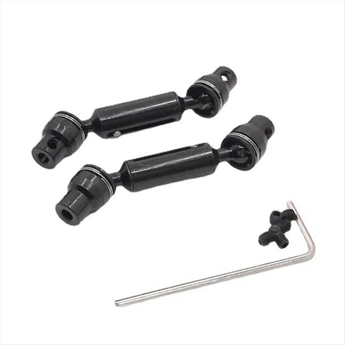 For WPL 1/10 C74 1/16 RC Car Parts & Accessories Metal Upgrade Front & Rear