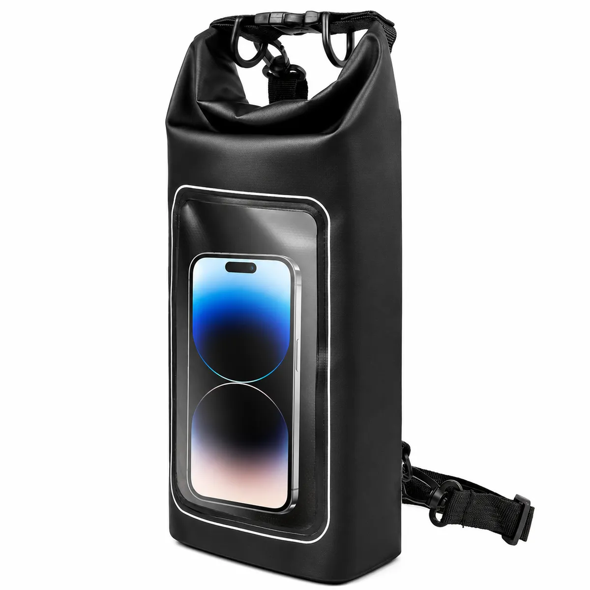 Phone Pouch Water Protector 2L capacity Roll Top Waterproof Pool Bag IPX6