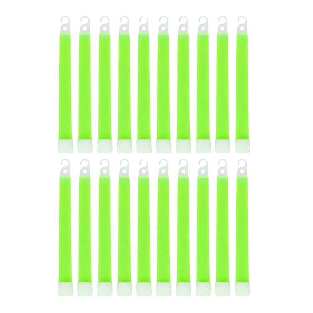 10Piece Survival Kit Glowing Stick Emergency Light Sticks for Camping