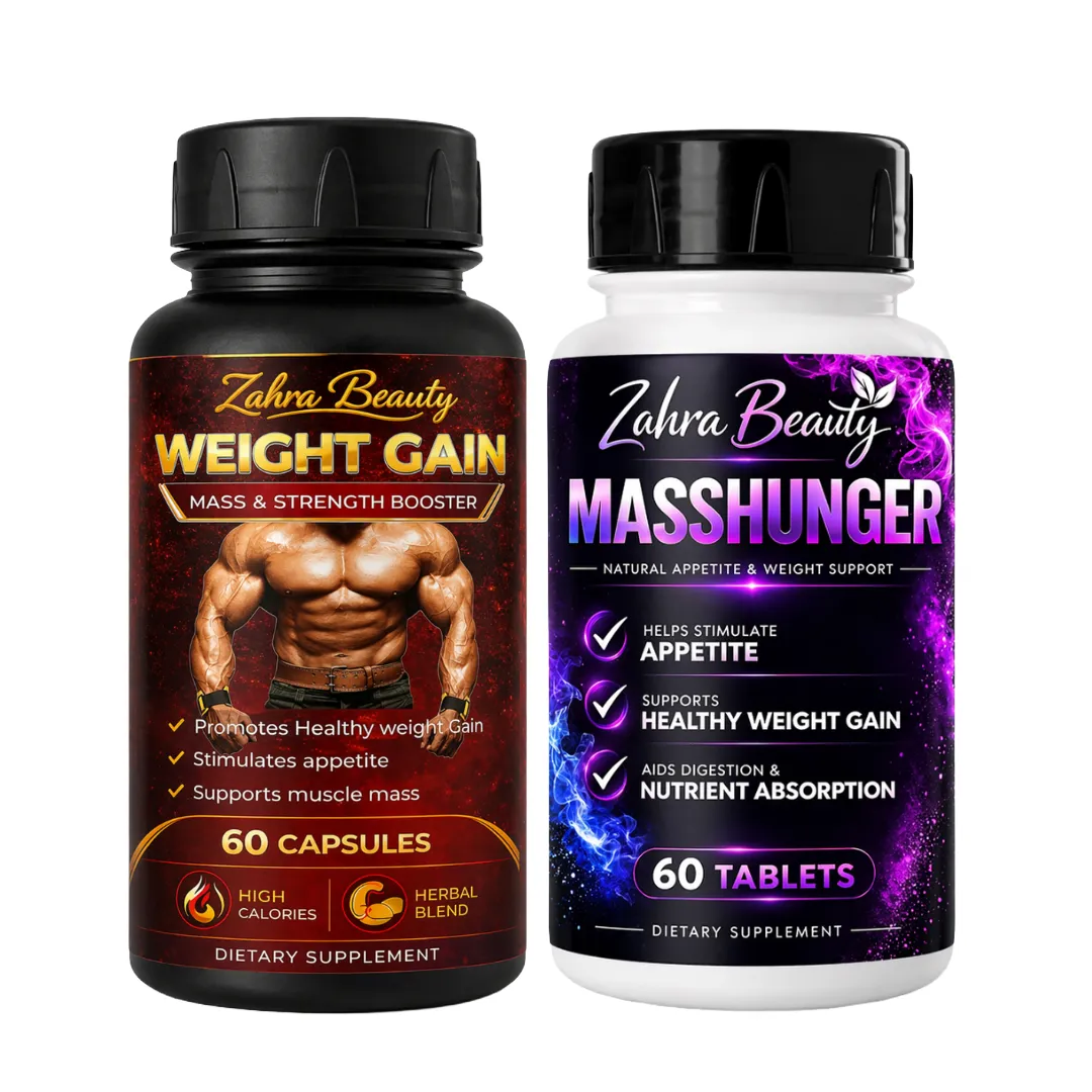 Weight Gain Capsules and Mass Hunger Tablets- Appetite & Fast Weight Gain