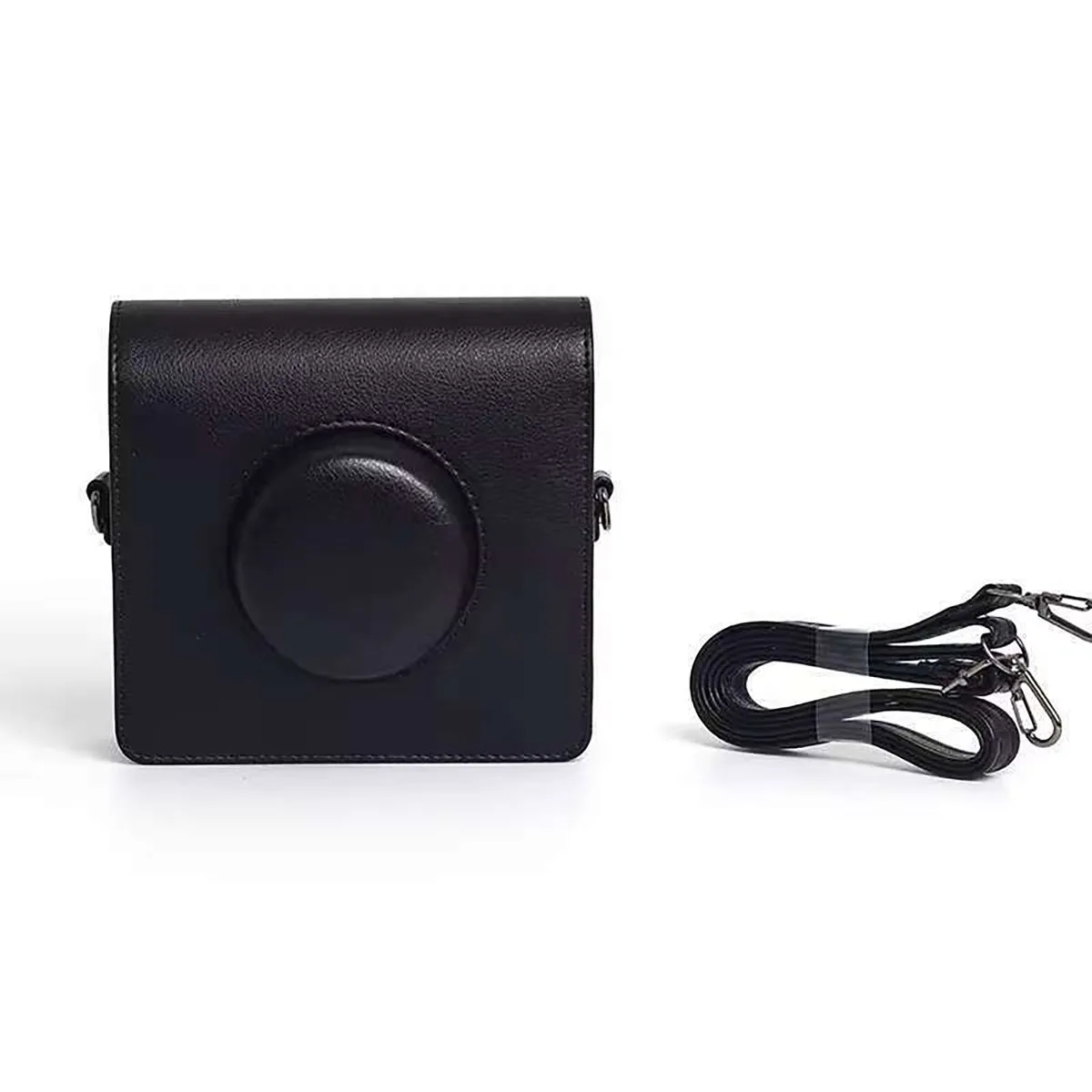 PU Leather Case for Fujifilm Instax Wide EVO 2-in-1 Instant Film Camera - Black