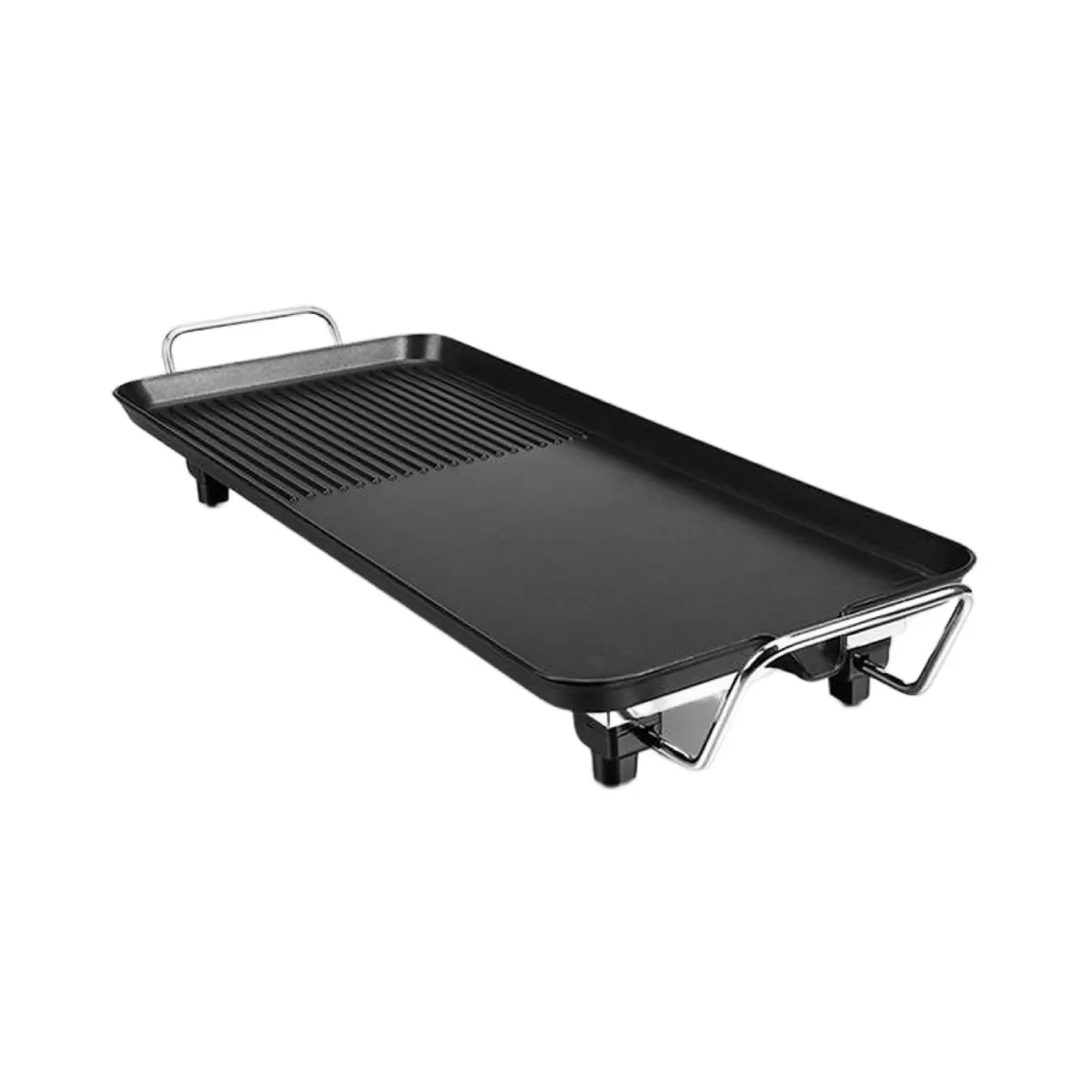 Premium Electric Flat Griddle - Non-Stick Plate with Adjustable Temperature