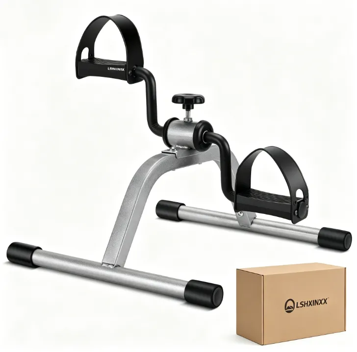 Pedal Exerciser Mini Exercise Bike for Leg and Arm Recovery Exercise