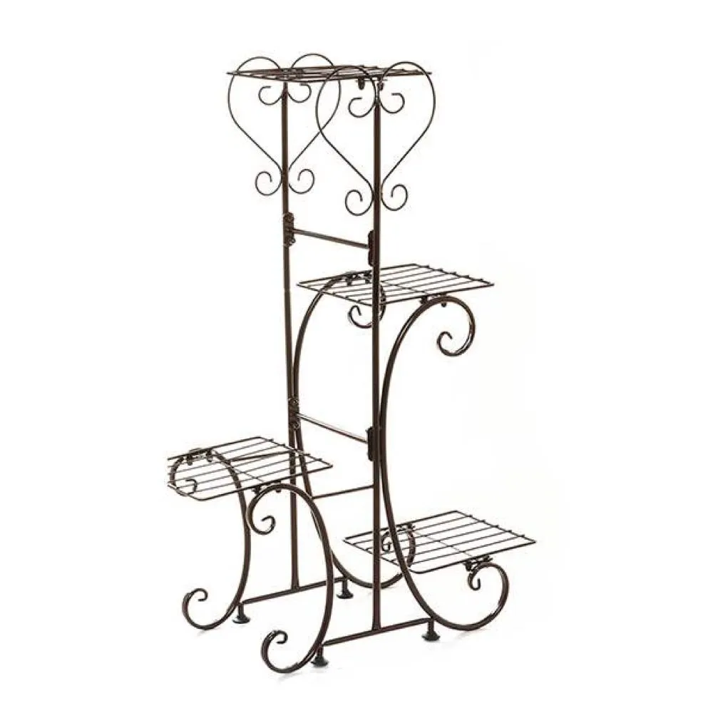 Garden Home Decor Pot Plant Stand 82cm - Brown