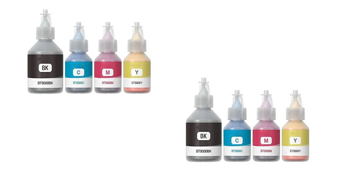 INKWAREHOUSE INK Compatible with Brother BT5000 / 6000 - Multipack X 2