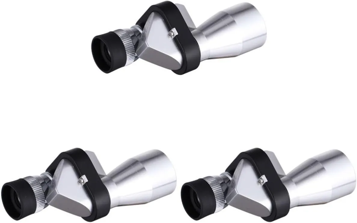 3pcs Travel-Friendly Telescope Compact Aluminum Alloy Monocular Great