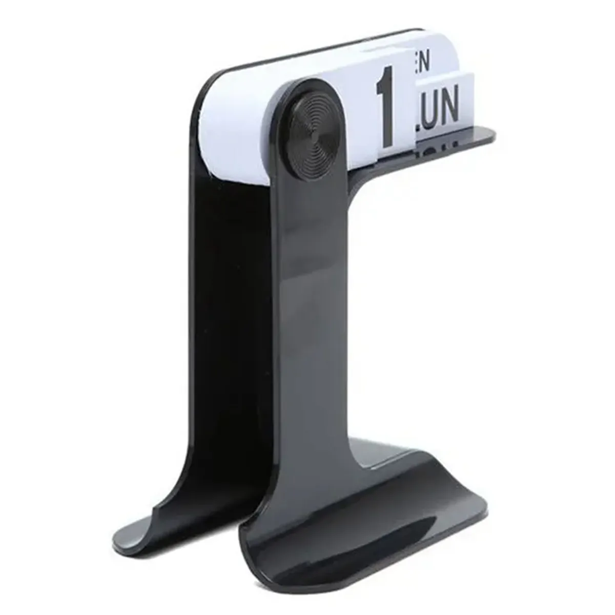 Flippable Calendar Rotatable Desk Calendar For Livingroom Yellow