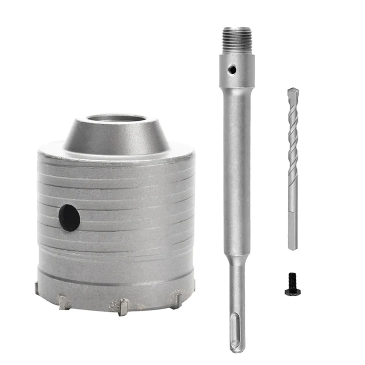 SDS Plus Hammer Drills Wall Hole Saw Drill Bit Set Cutter Tools,65mm