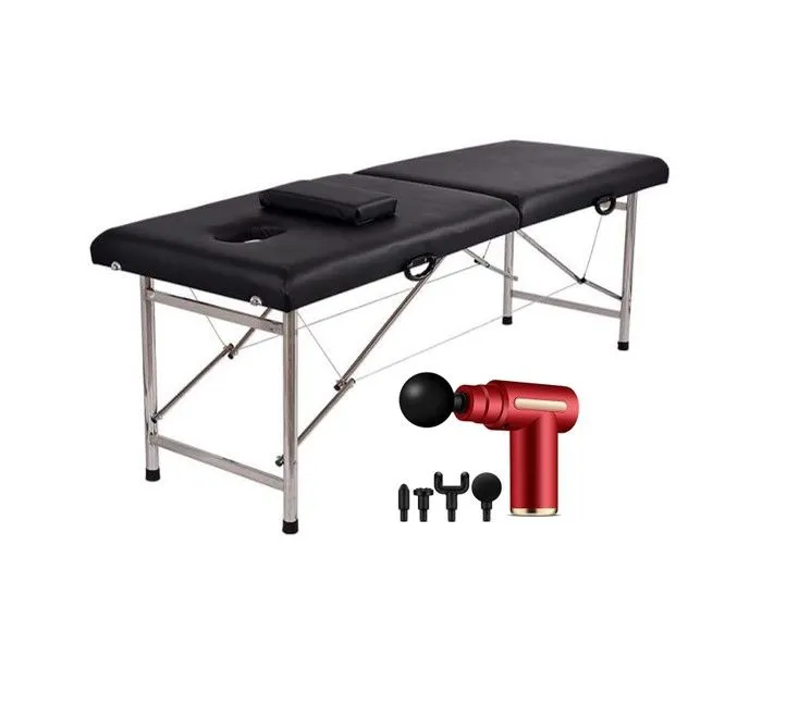 Massage Bed + Mini Massage Gun Complete Relaxation & Recovery Set