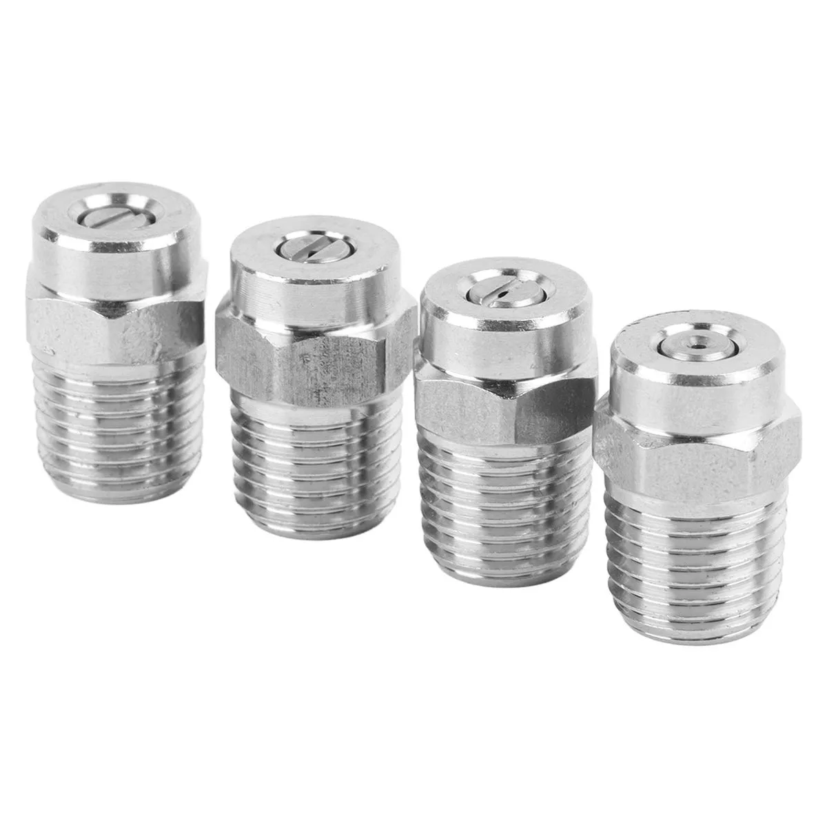 Car Threaded Spray Nozzle 4Pcs High Pressure Washer