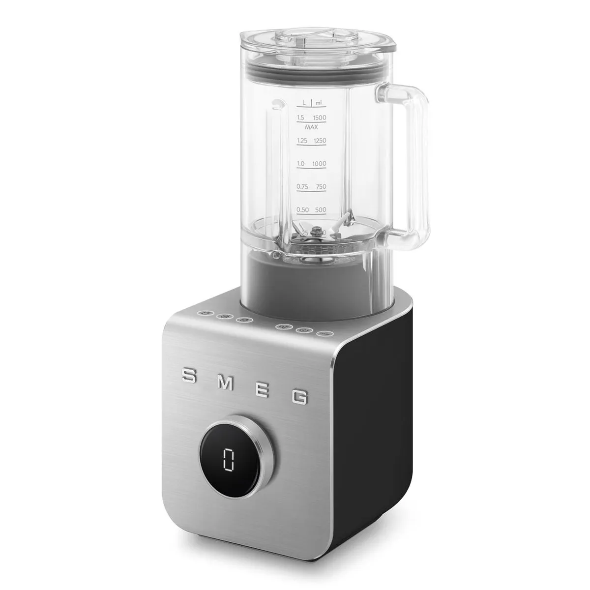 Smeg- High Performance Blender 1400W 9 Speed 1.5l Tritan Renew Jug - Matt Black