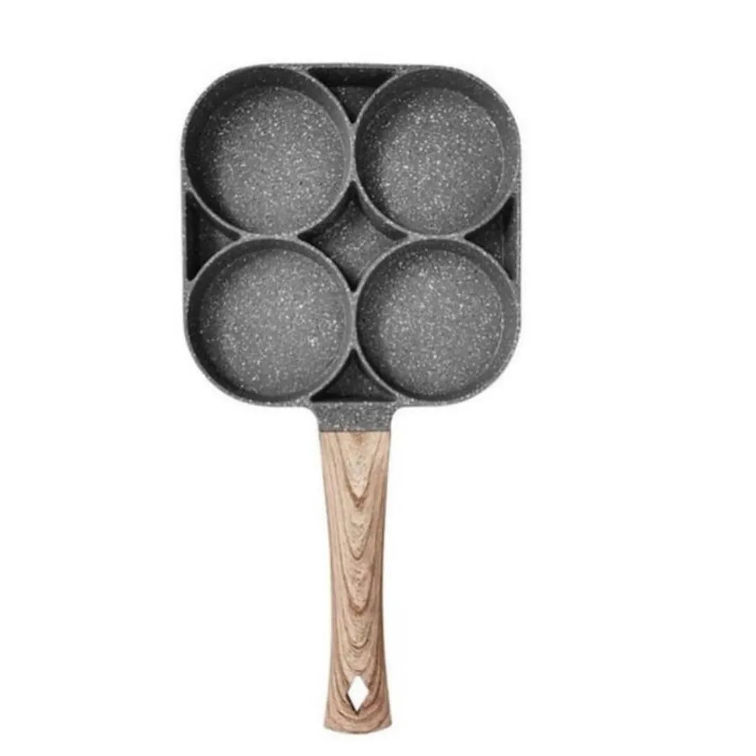4 Holes Frying Pan
