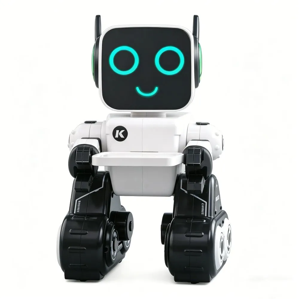 Smart RC Robot Toy with Touch & Voice Control for Kids