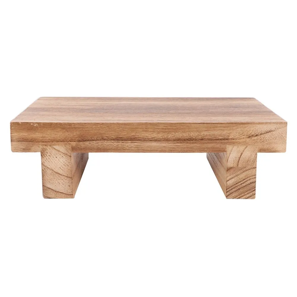 Wooden Step Stool for Adults Bed Stool for High Beds Kitchen