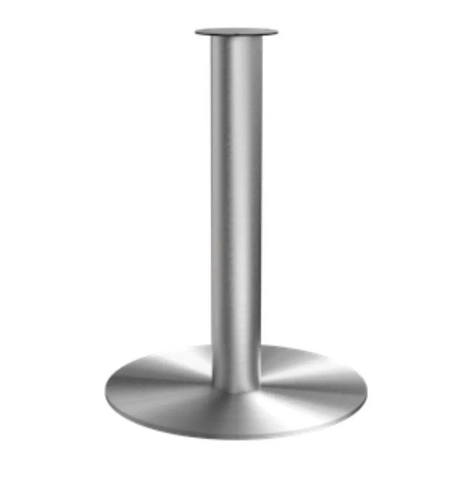 AVL S4 Metal floor speaker stand Brushed Silver