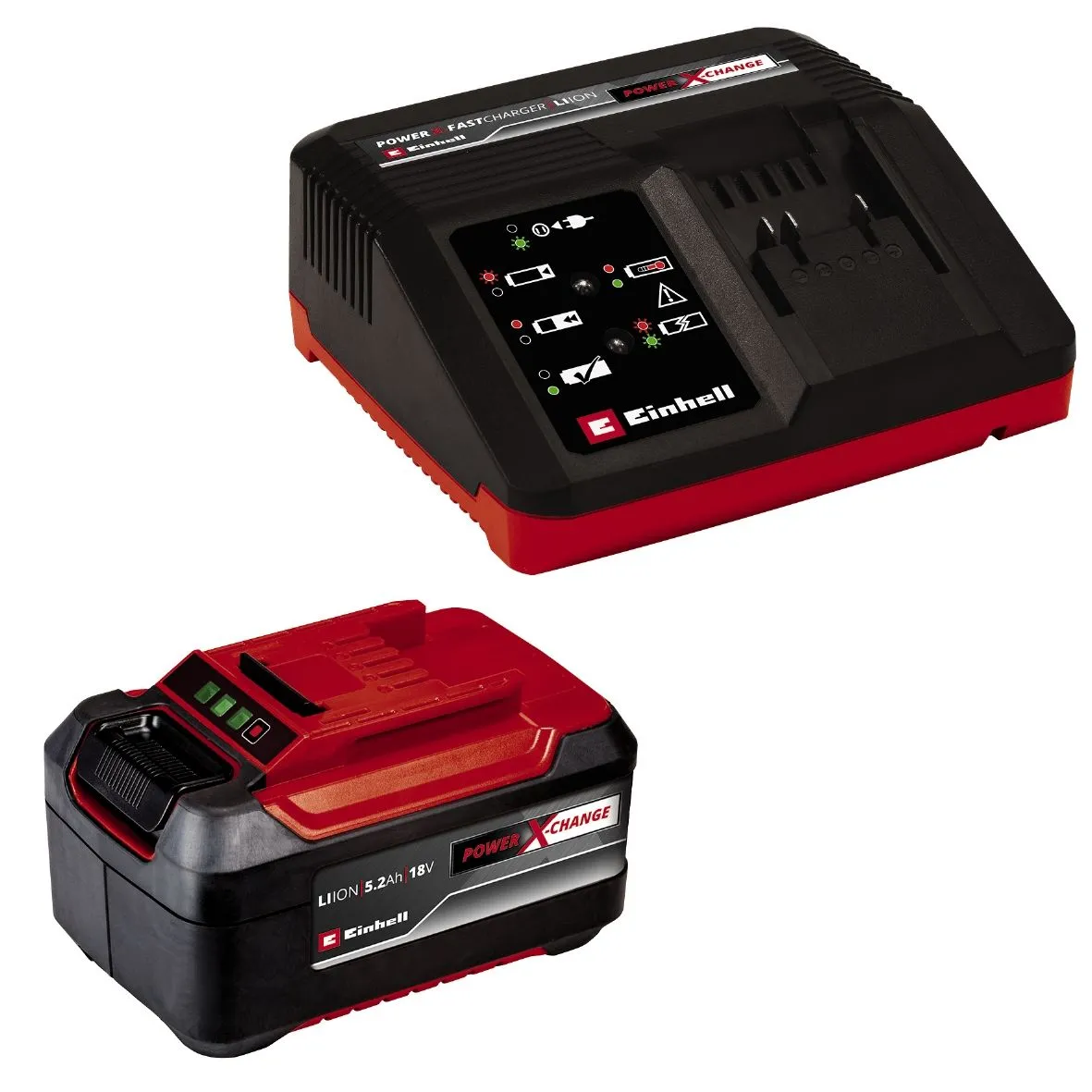 EINHELL Power X-Change 5,2Ah Fastcharger Starter Kit