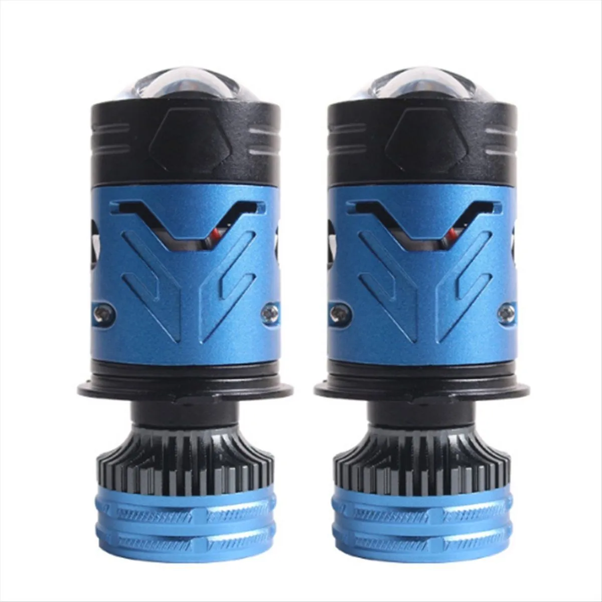 Car Mini H4 Led Projector Lens Auto Headlight Turbo Lamps