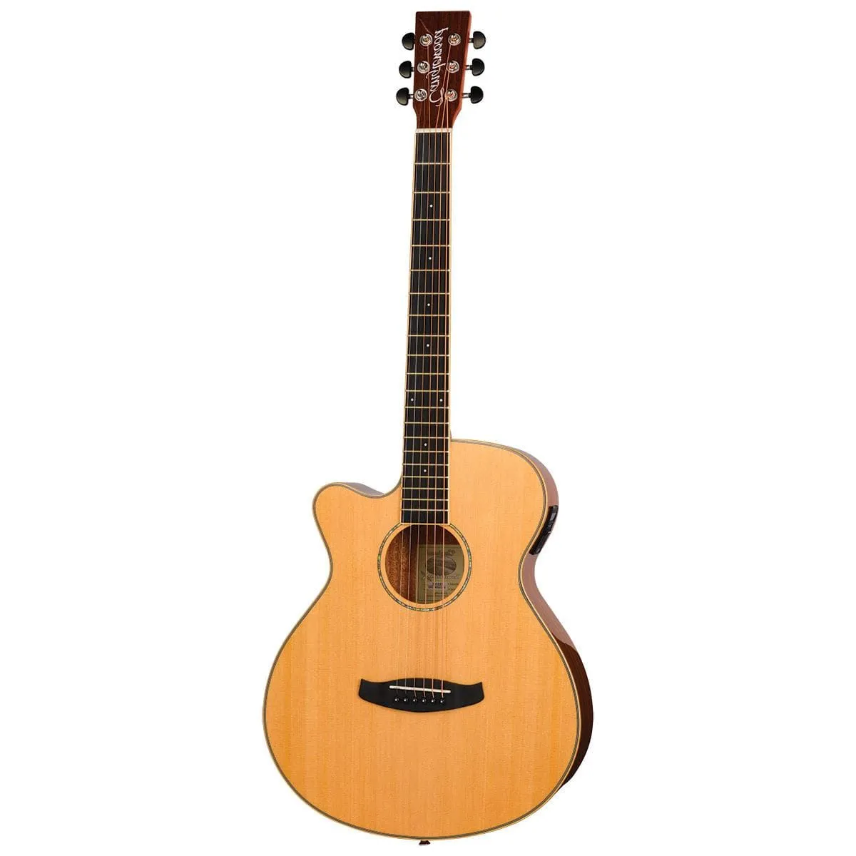 TANGLEWOOD Roadster X Super Folk Lefthanded Cutaway Gloss with Elec & Bag