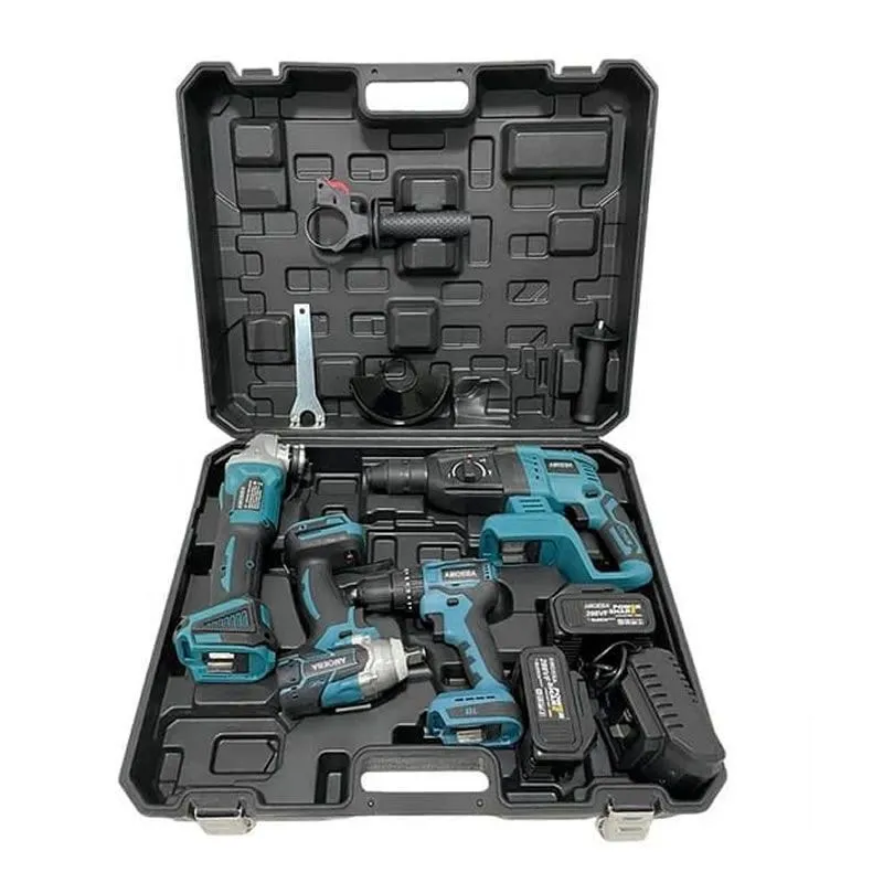Cordless power tool set