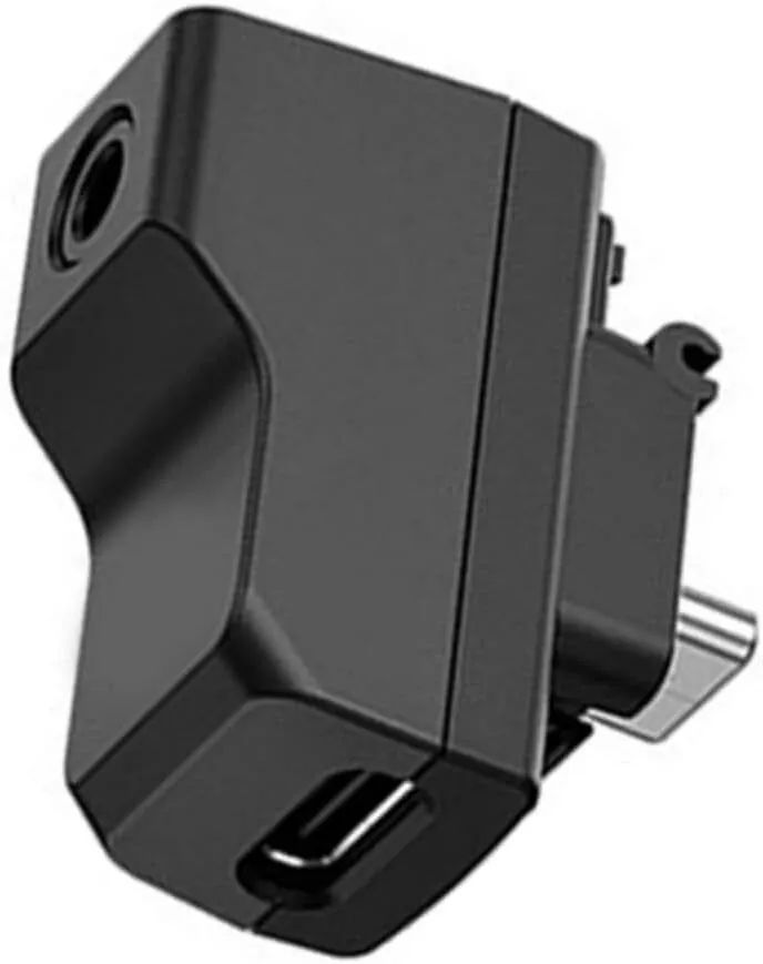 Professional Camera Power Adapter Microphone Adapter Type C 3.5mm Sound