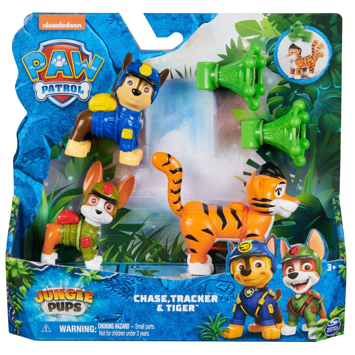 Paw Patrol Jungle Pups Hero Pups - Chasel&Tracker W Tiger