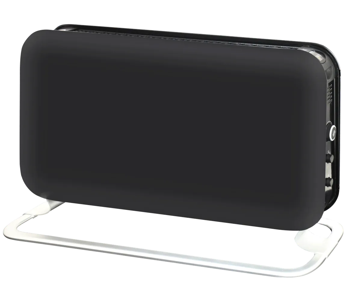 Mill Instant 2000W Portable LED Convection Heater - Quiet, Efficient Warmth - Black