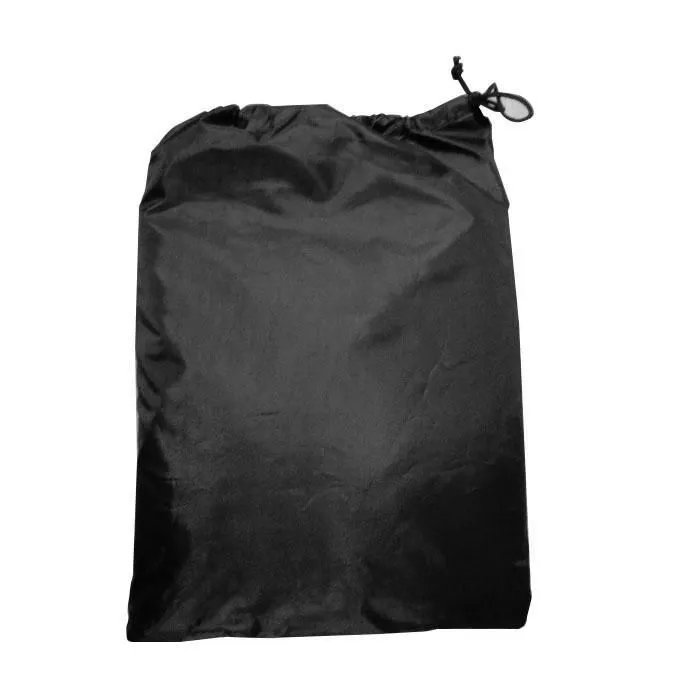 Black Waterproof BBQ Grill Cover 170 x 61 x 117cm for Outdoor Barbecue