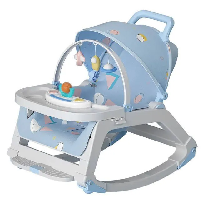 5-in-1 Multi-Functional Baby Dining Chair - Blue