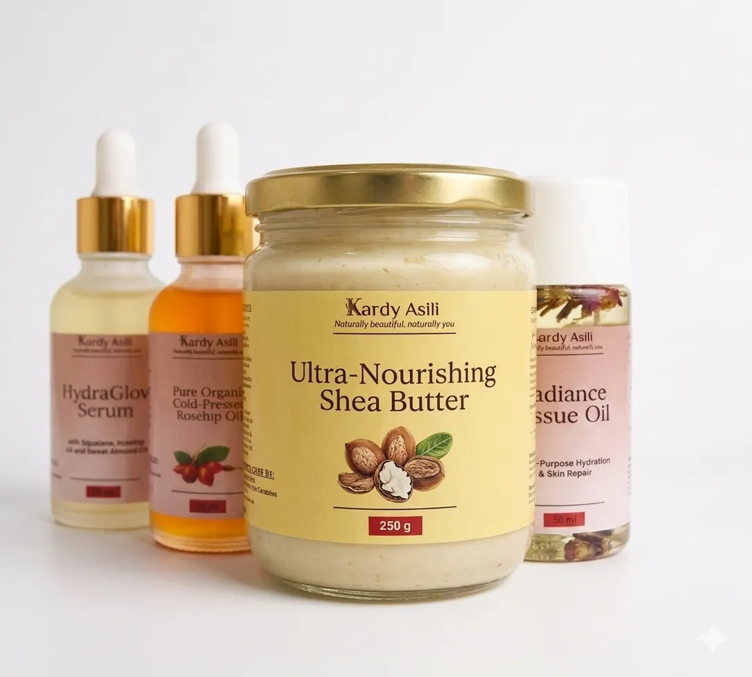 Kardy Asili | Complete Body Care Oil & Butter Set - Nourish, Repair & Glow