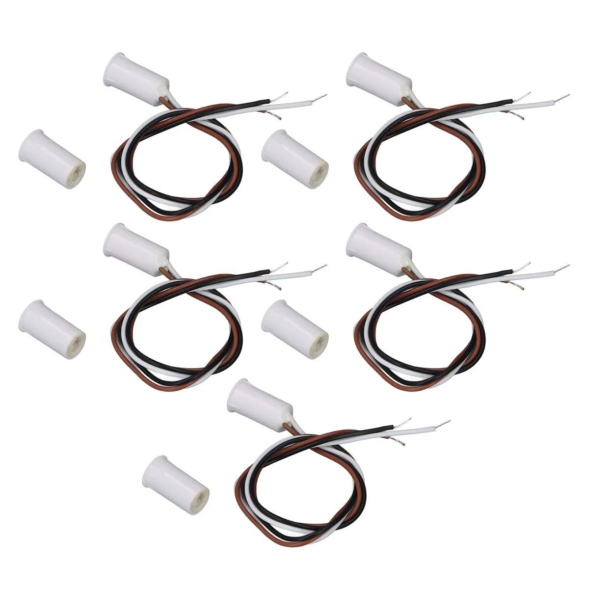 Magnetic Reed Switch 5 Sets NO NC for Door Window Alarm System