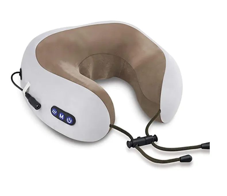 U-Shaped Neck Massage Pillow with Built in Battery