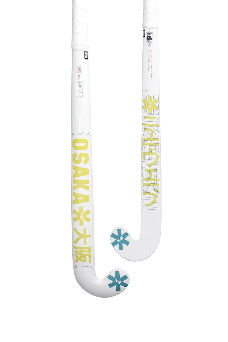 Osaka Indoor Pro Bow GF Shadow Lime Hockey Stick