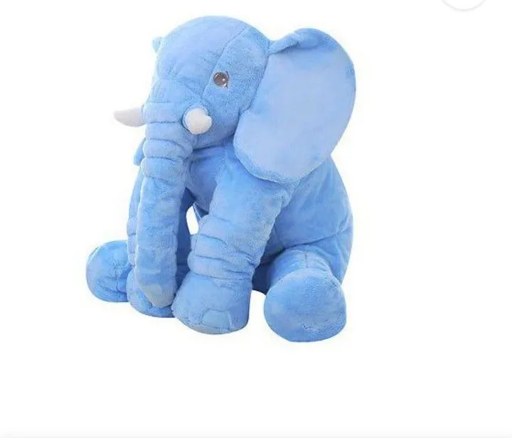 Baby elephant pillow - Blue