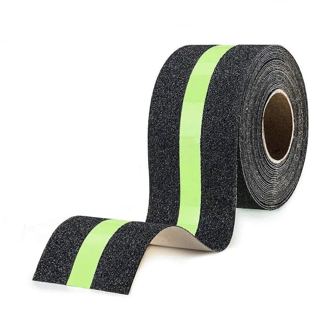 Anti Slip Tape Glow in Dark Abrasive Adhesive Friction Tape For Stairs-3M