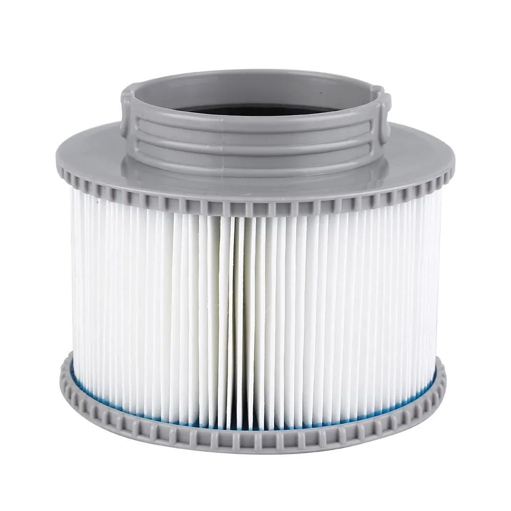 White Filter Cartridge for Tub Spa Inflating Swimming Pool Pump