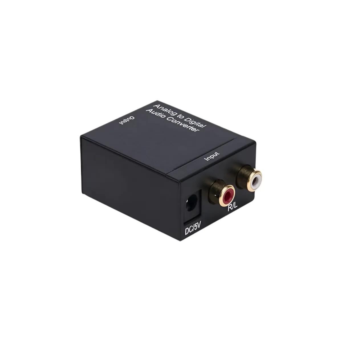 Digital to Analog Audio Converter - Optical to RCA Adapter for Stereo Sound