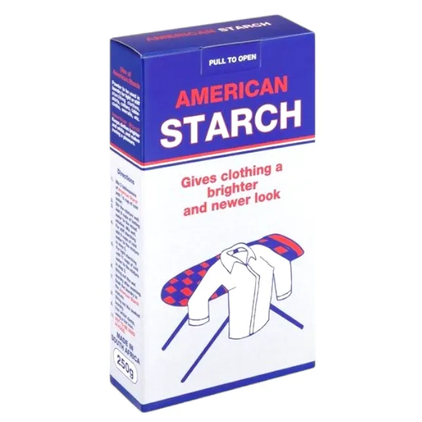 American Starch Light - Stiff Starching Clothes Garments Fabrics 250g