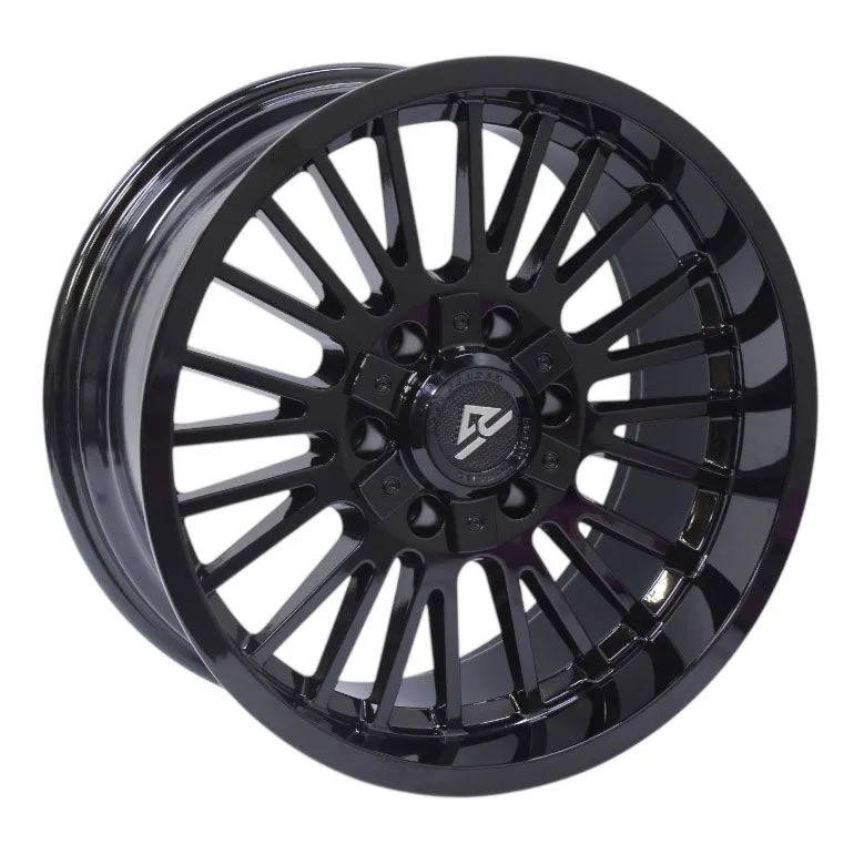 18" Rim - QS Magnum 6/139 Alloy Mag Wheels - Piano Black - Set of 4